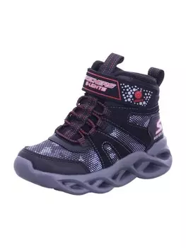 Сапоги Skechers Jungen Stiefel S LIGHTS-TWISTED-BRIGHTS-ZERRIX, черный