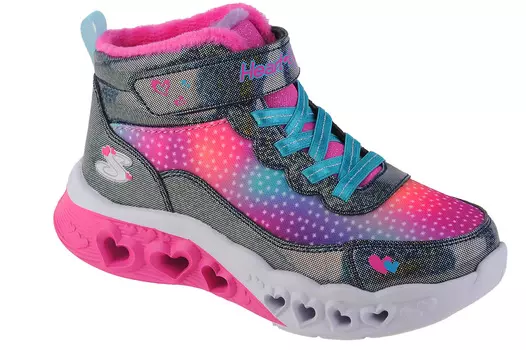 Сапоги Skechers Skechers Flutter Heart Lights Simple Amor, темно синий