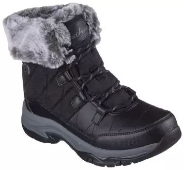Сапоги Skechers зимние "TREGO-", с отделкой из искусственного меха, черный