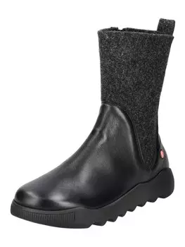 Сапоги softinos, цвет schwarz kombi