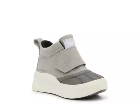 Сапоги SOREL Out N About IV Waterproof Duck Boot - детские, серо-голубые