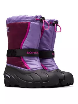 Сапоги Sorel Winter Flurry, цвет lila/schwarz