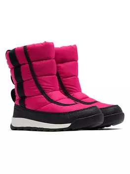 Сапоги Sorel Winter Whitney II Puffy, цвет pink/schwarz