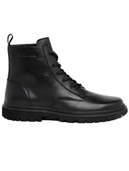 Сапоги stivali in pelle Calvin Klein, черный