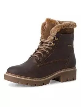 Сапоги Tamaris Schnrstiefel, коричневый