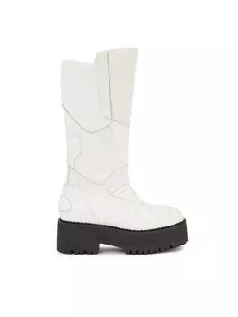 Сапоги Tjw Long Shaft Biker Boot Tommy Jeans, белый