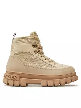 Сапоги Tommy Hilfiger Lace-Up Bootie T3A5-33602-1698 M, бежевый