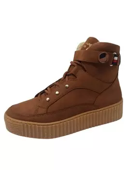 Сапоги Tommy Hilfiger Schnrstiefel Warmlined Lace UP, коричневый
