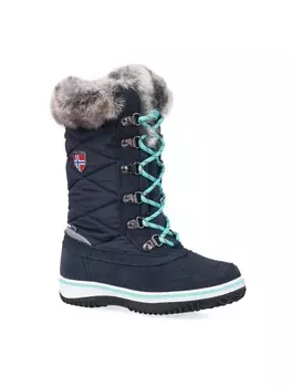 Сапоги Trollkids Winterstiefel Holmenkollen, цвет navy/aqua