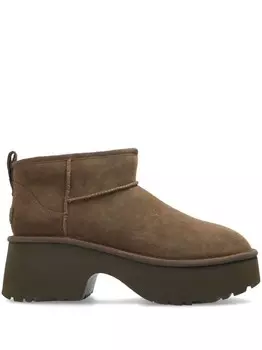 Сапоги UGG Classic Ultra Mini New Heights, коричневый