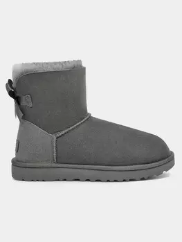 Сапоги Ugg Mini Bailey Bow II CLASSIC MINI BOOT, серый