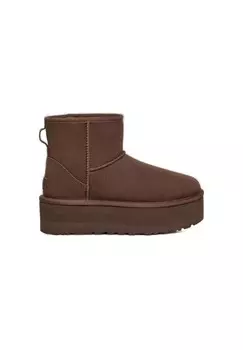 Сапоги UGG на платформе, коричневый