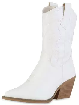 Сапоги VAN HILL, белый