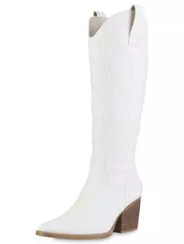 Сапоги VAN HILL, белый