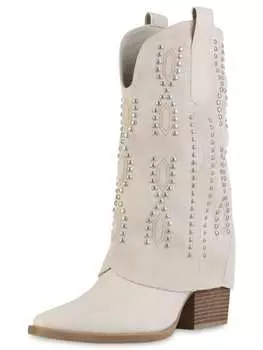 Сапоги VAN HILL, бежевый