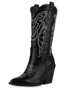 Сапоги VAN HILL, черный