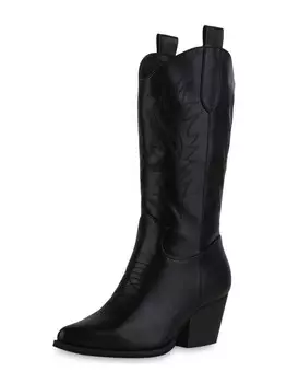 Сапоги VAN HILL Cowboy Aurora, черный