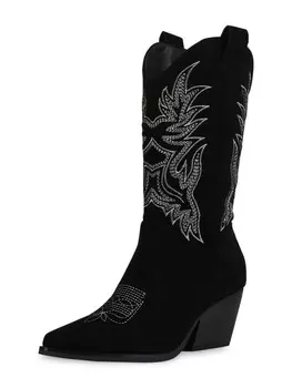 Сапоги VAN HILL Cowboy Ella, цвет schwarz velours