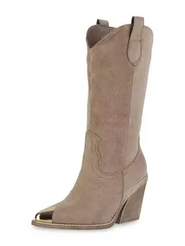 Сапоги VAN HILL Cowboy Emma, цвет khaki velours