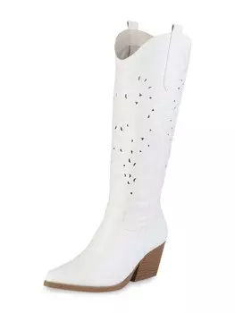 Сапоги VAN HILL Cowboy Mia, белый