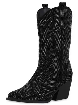 Сапоги VAN HILL Cowboy Serenity, черный