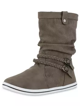 Сапоги VAN HILL, хаки