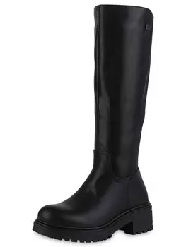 Сапоги VAN HILL Klassische Stiefel Anthea, черный