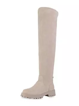 Сапоги VAN HILL Overknees Evelyn, цвет beige velours