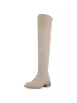 Сапоги VAN HILL Overknees Juliet, цвет beige velours