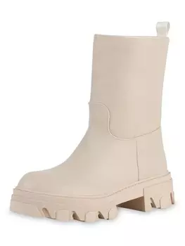 Сапоги VAN HILL Plateau Sofia, бежевый