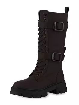 Сапоги VAN HILL Schnr Ava, темно-коричневый