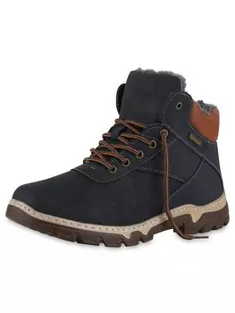 Сапоги VAN HILL Winter Boots Jamie, темно-синий