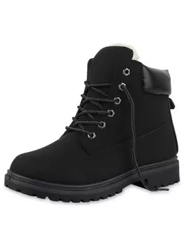 Сапоги VAN HILL Worker Boots Briar, черный