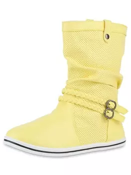 Сапоги VAN HILL, желтый