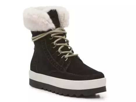 Сапоги Vanetta Waterproof Snow Boot Cougar, черный/кремовый