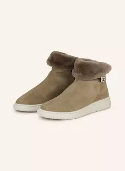 Сапоги-Вела с искусственным мехом Candice Cooper, коричневый