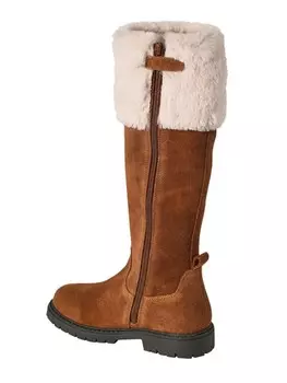 Сапоги vertbaudet Leder-Stiefel, светло-коричневый