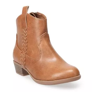 Сапоги в стиле вестерн для девочек Sonoma Goods For Life Zaria, коричневый