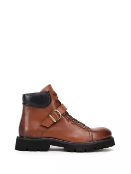 Сапоги Wittchen Men's brown leather boots with buckle I WITTCHEN, коричневый