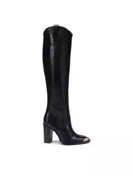 Сапоги выше колена Bronx, черный