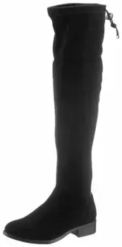 Сапоги выше колена CITY WALK классической формы, черный