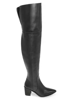 Сапоги выше колена Elda с острым носком Charles David, черный