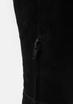 Сапоги выше колена LEATHER Anna Field, черный