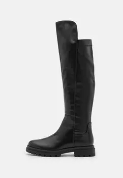 Сапоги выше колена Marco Tozzi, черный