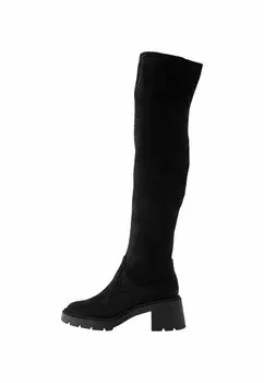 Сапоги выше колена Next, черный
