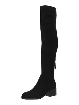 Сапоги выше колена STEVE MADDEN Over the Knee Boots Courtside, черный