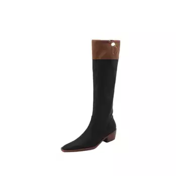 Сапоги женские Abcfjg, черный