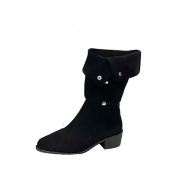 Сапоги женские Abcfjg, хаки