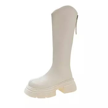 Сапоги женские Abcylm, бежевый