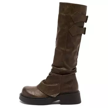 Сапоги женские Agsdon, коричневый